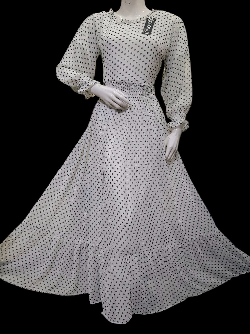 Front Zip Abaya with Side Pockets & Adjustable Belt | China Georgette | FitwearStores Pakistan