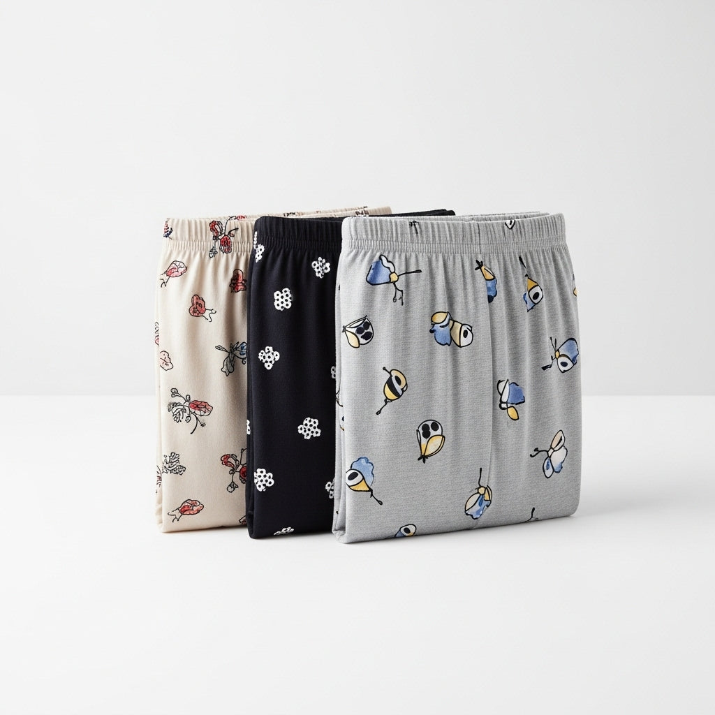 Pack Of Three Night Trouser