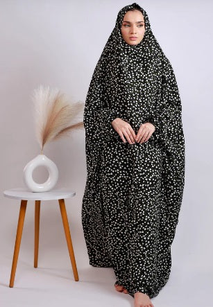 Namaz chadar with sleeves, stitched Namaz chadar for girls, irani chadar random prints